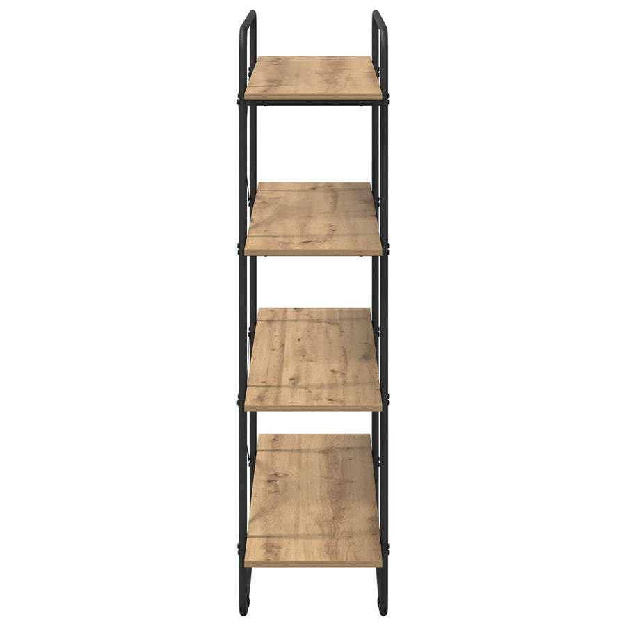 Boekenrek 4-laags 100 x 35 x 140 cm PB Artisanaal eiken