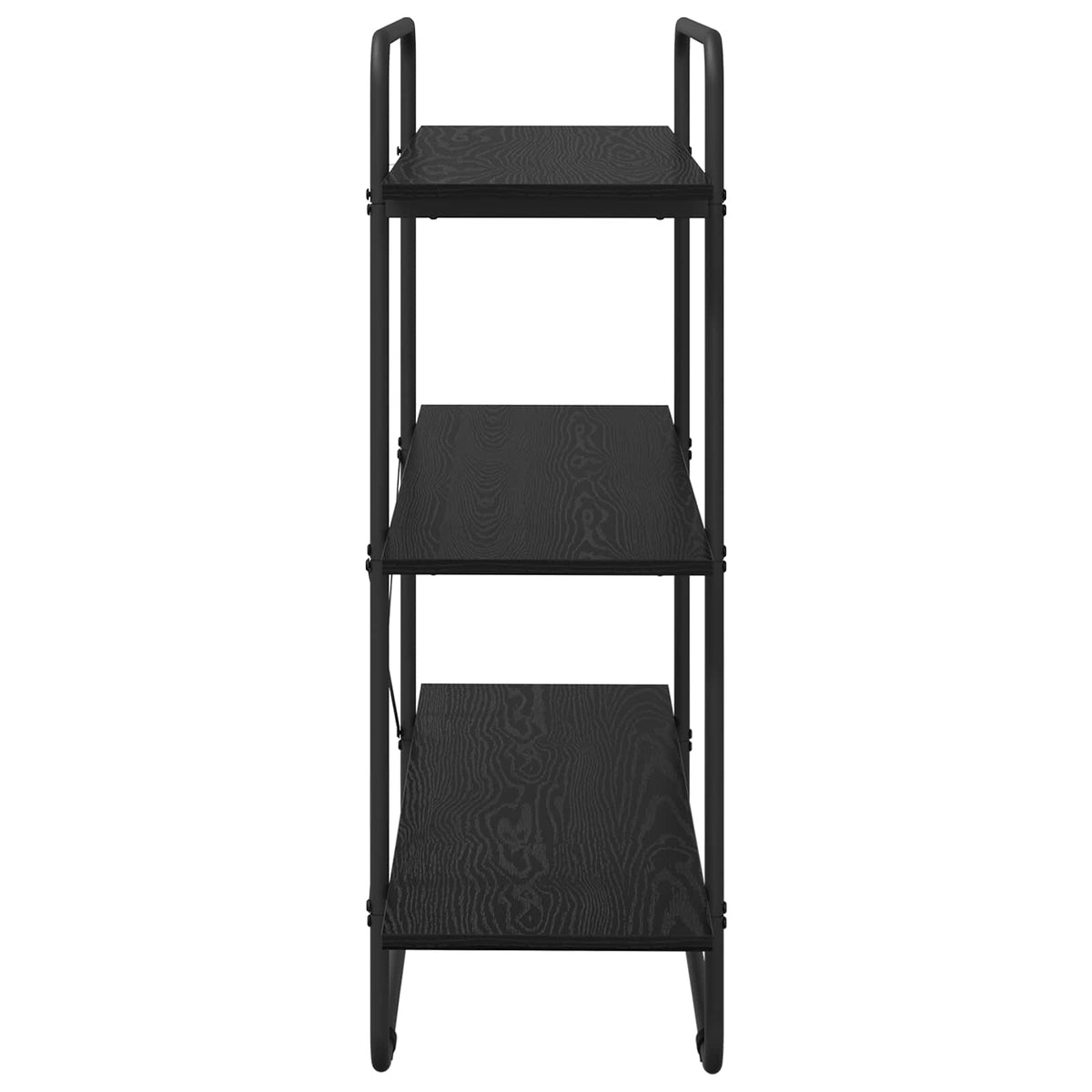 Boekenrek 3-laags 100 x 35 x 105 cm PB Zwart eiken