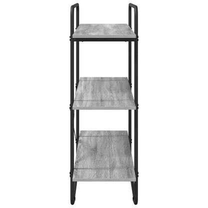 Boekenrek 3-laags 100 x 35 x 105 cm PB Grijs Sonoma