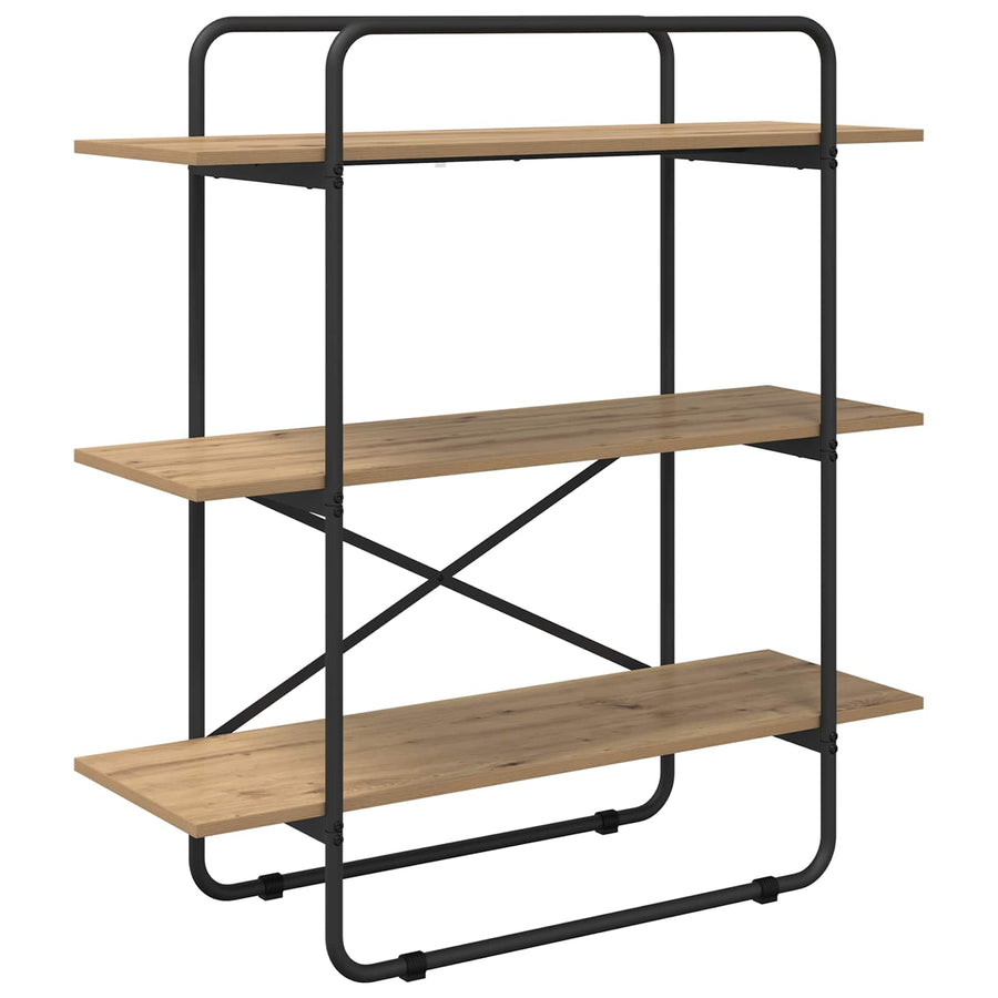 Boekenrek 3-laags 100 x 35 x 105 cm PB Artisanaal eiken