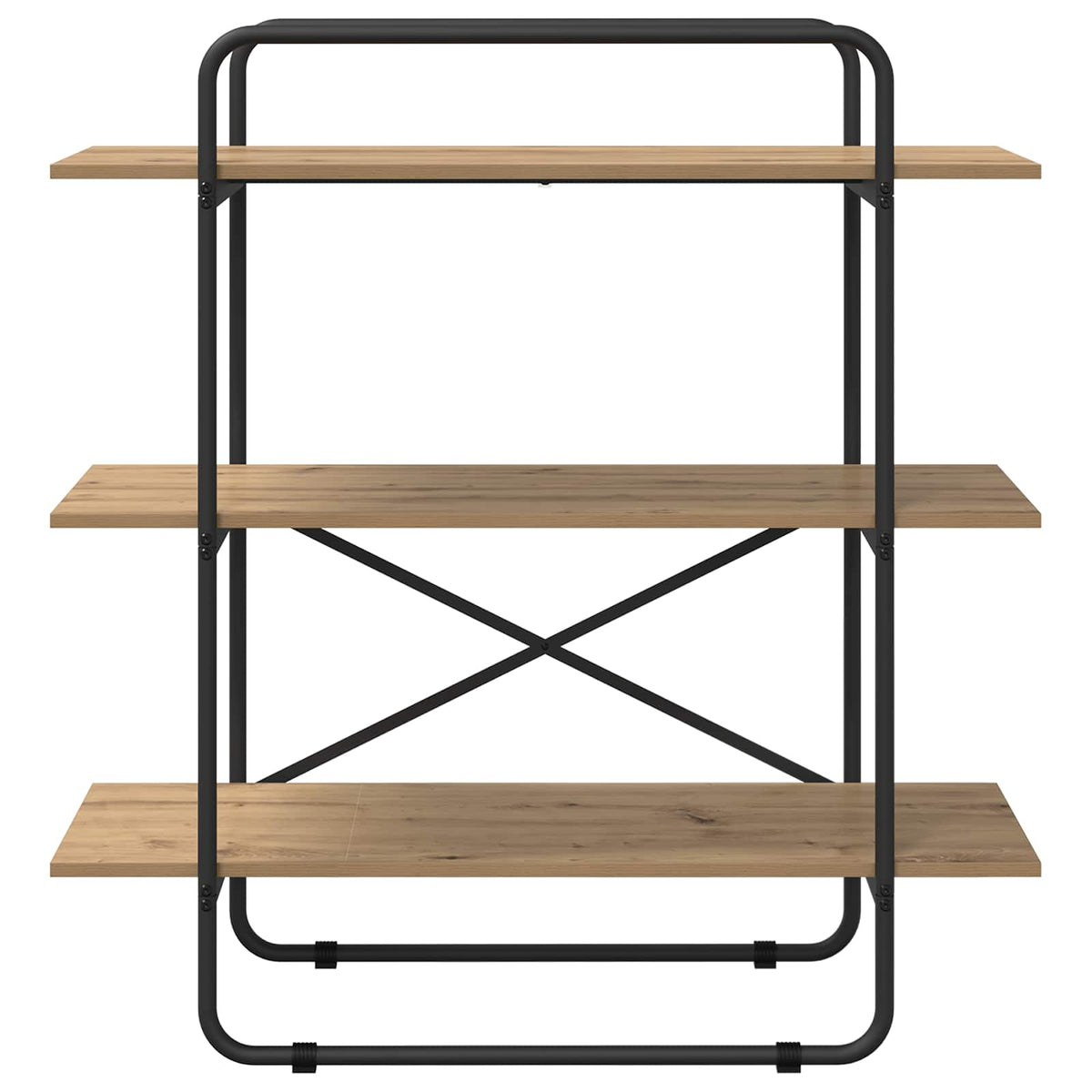 Boekenrek 3-laags 100 x 35 x 105 cm PB Artisanaal eiken
