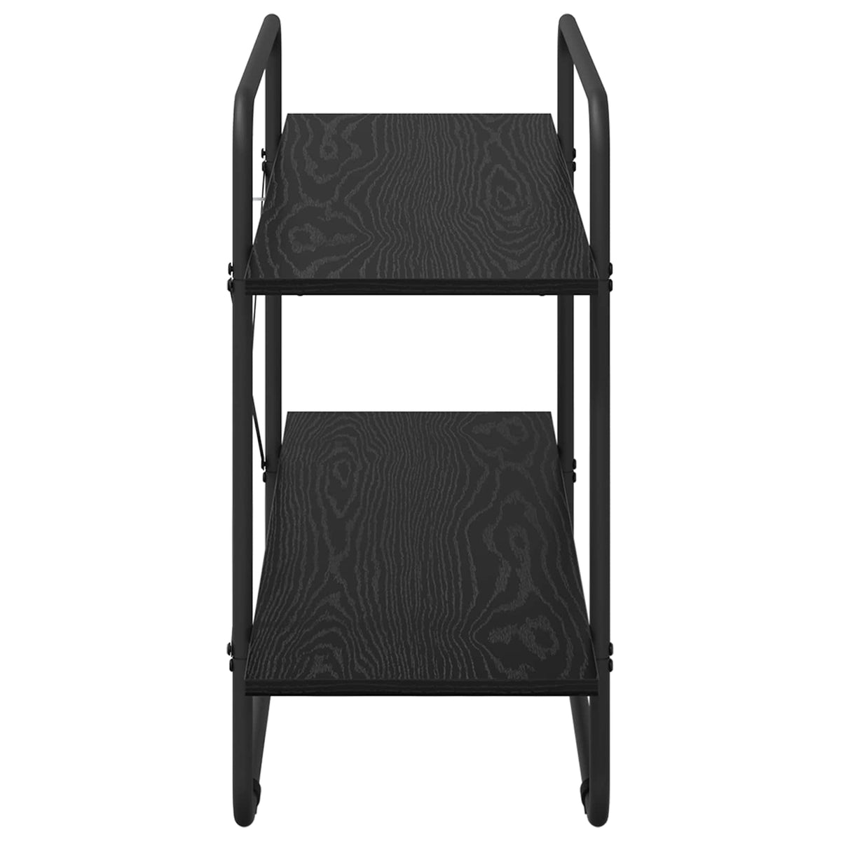 Boekenrek 2-laags 100 x 35 x 70 cm PB Zwart eiken