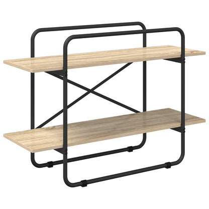 Boekenrek 2-laags 100 x 35 x 70 cm PB Sonoma Eiken