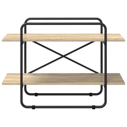 Boekenrek 2-laags 100 x 35 x 70 cm PB Sonoma Eiken