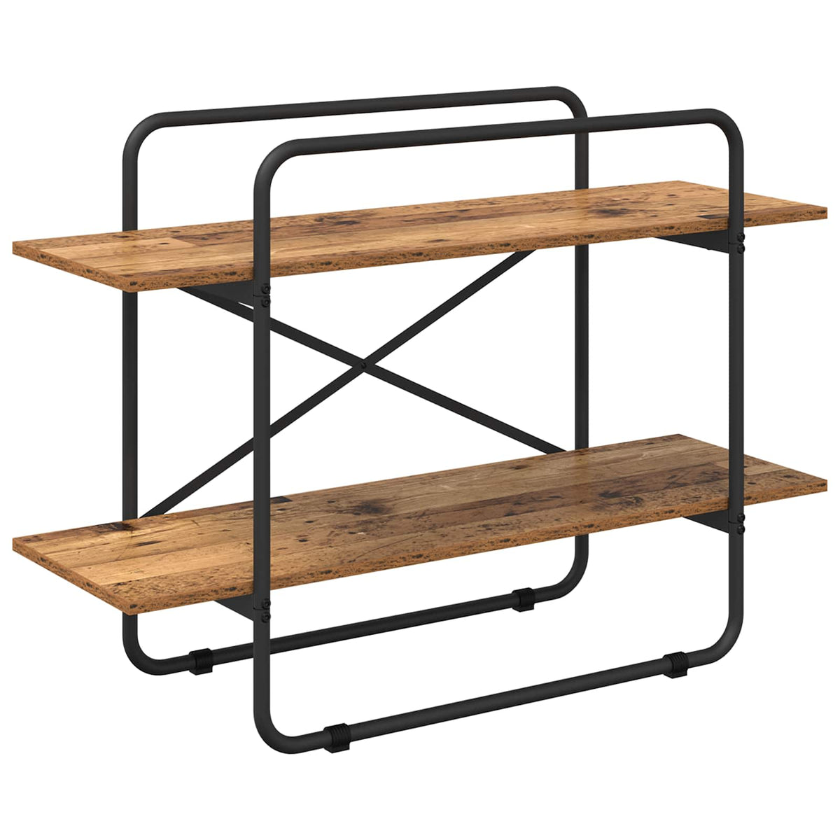Boekenrek 2-laags 100 x 35 x 70 cm PB Eikenhout