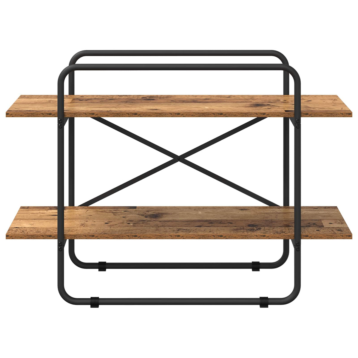 Boekenrek 2-laags 100 x 35 x 70 cm PB Eikenhout