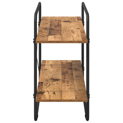 Boekenrek 2-laags 100 x 35 x 70 cm PB Eikenhout