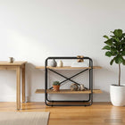 Boekenrek 100x35x70 cm PB artisanaal eiken