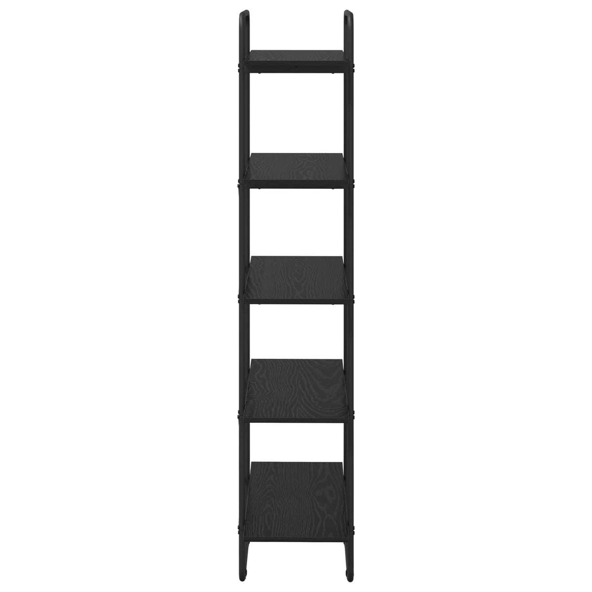 Boekenrek 5-laags 80 x 35 x 175,5 cm PB Zwart eiken