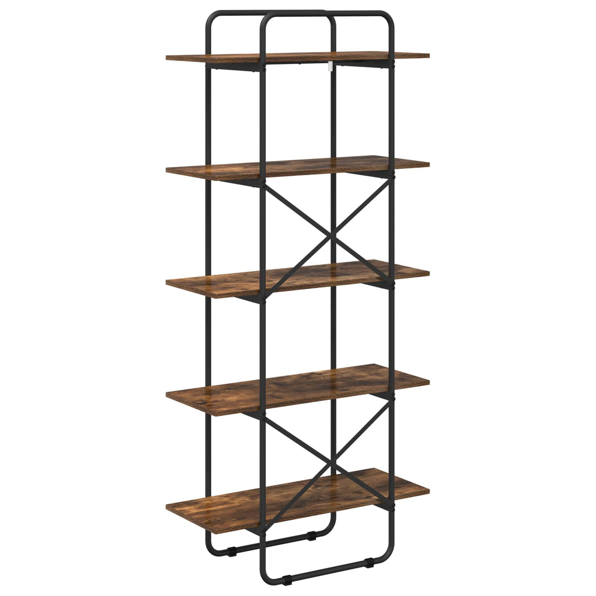 Boekenrek 5-laags 80 x 35 x 175,5 cm PB Gerookt eiken
