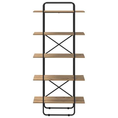 Boekenrek 5-laags 80 x 35 x 175,5 cm PB Artisanaal eiken