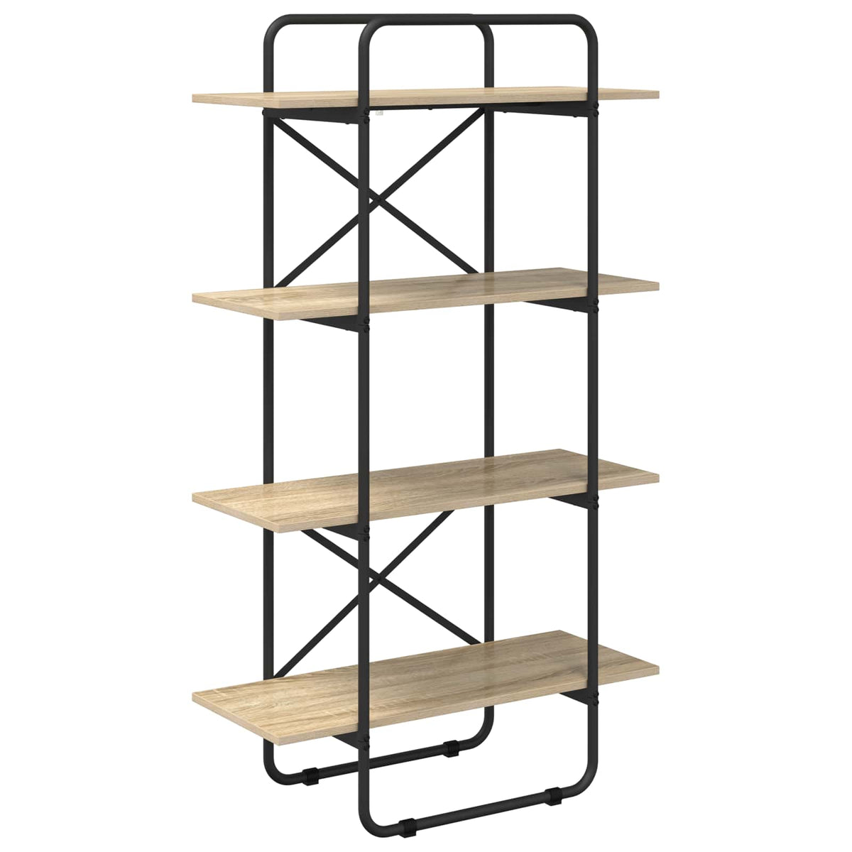 Boekenrek 4-laags 80 x 35 x 140 cm PB Sonoma Eiken
