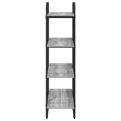 Boekenrek 4-laags 80 x 35 x 140 cm PB Grijs Sonoma