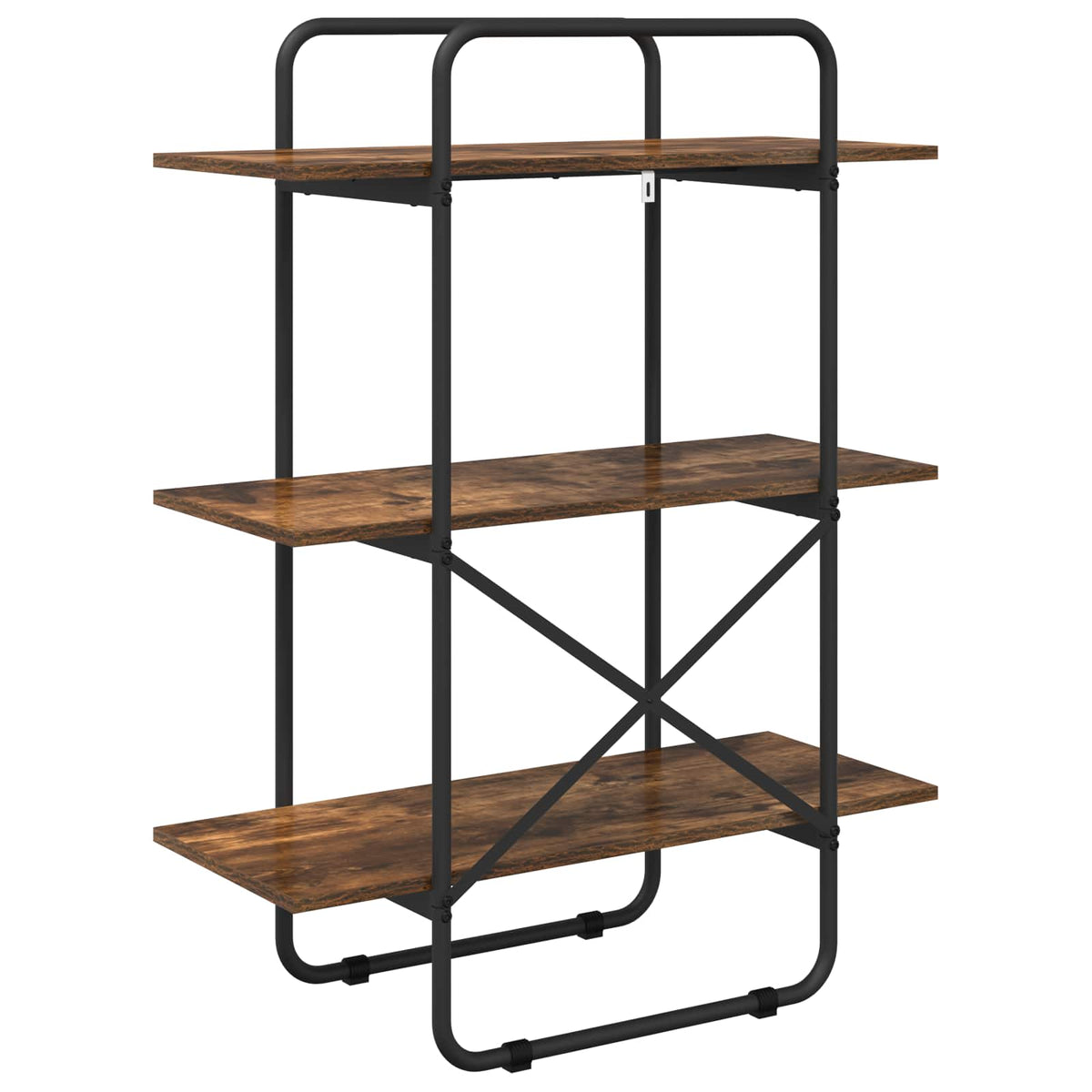 Boekenrek 3-laags 80 x 35 x 105 cm PB Gerookt eiken