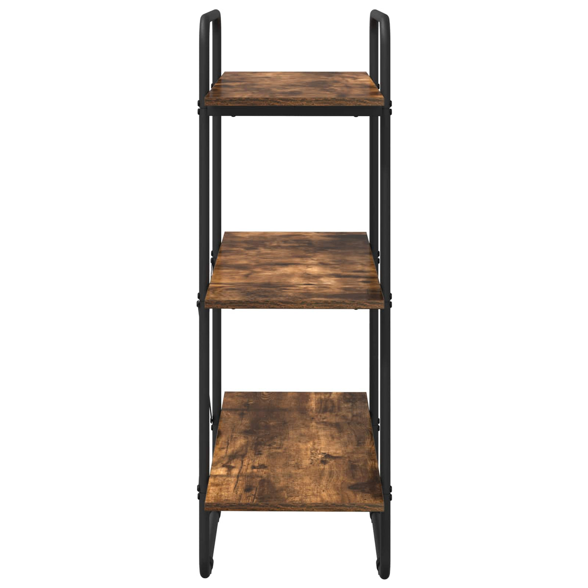 Boekenrek 3-laags 80 x 35 x 105 cm PB Gerookt eiken
