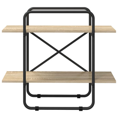 Boekenrek 2-laags 80 x 35 x 70 cm PB Sonoma Eiken