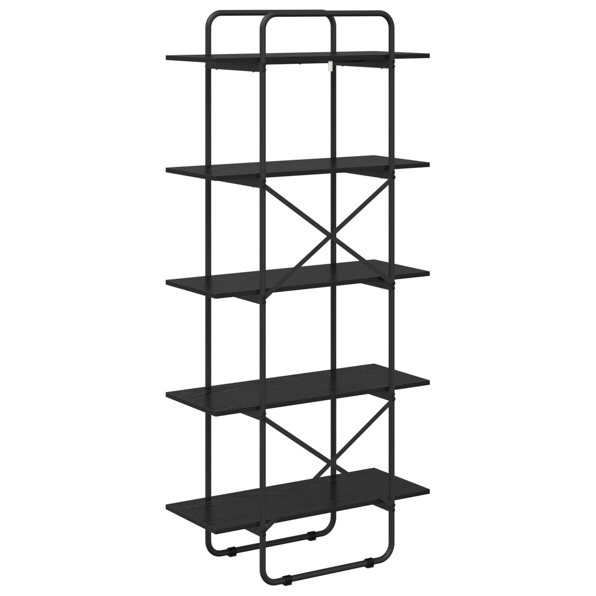 Boekenrek 5-laags 60 x 35 x 175,5 cm PB Zwart eiken