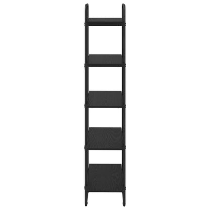 Boekenrek 5-laags 60 x 35 x 175,5 cm PB Zwart eiken