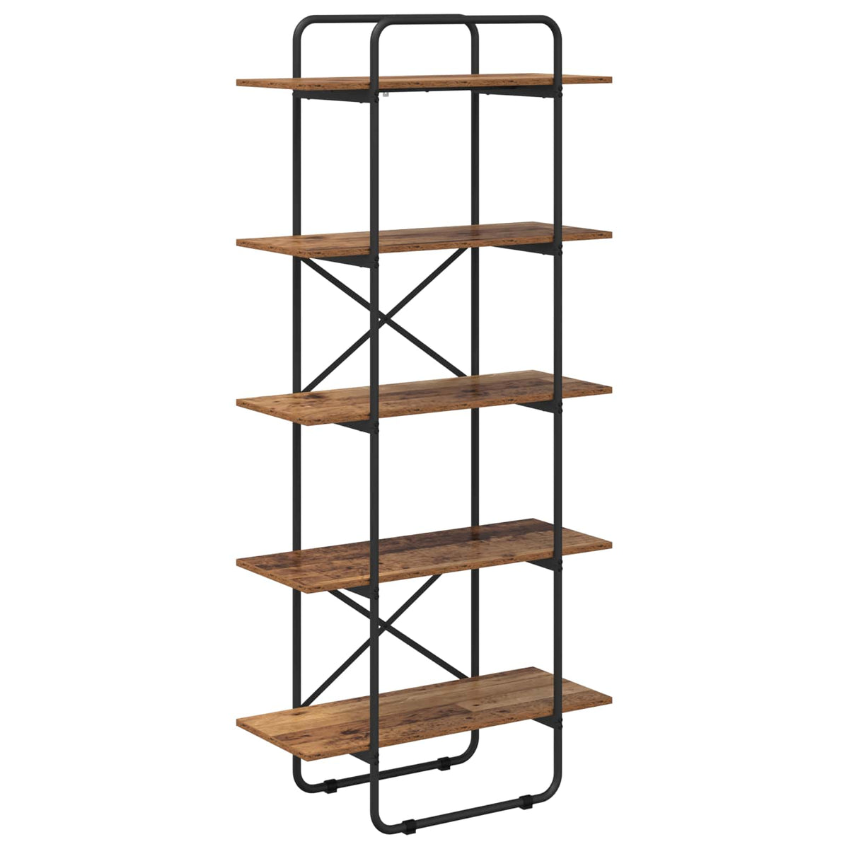 Boekenrek 5-laags 60 x 35 x 175,5 cm PB Eikenhout