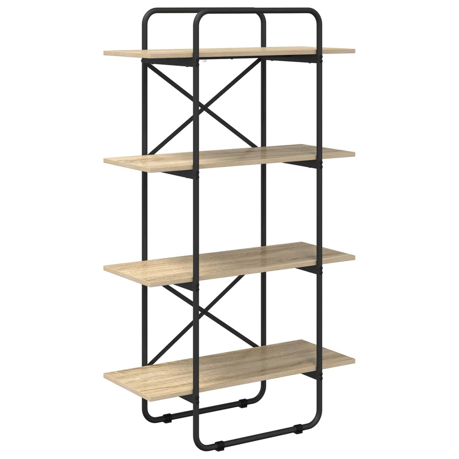 Boekenrek 4-laags 60 x 35 x 140 cm PB Sonoma Eiken