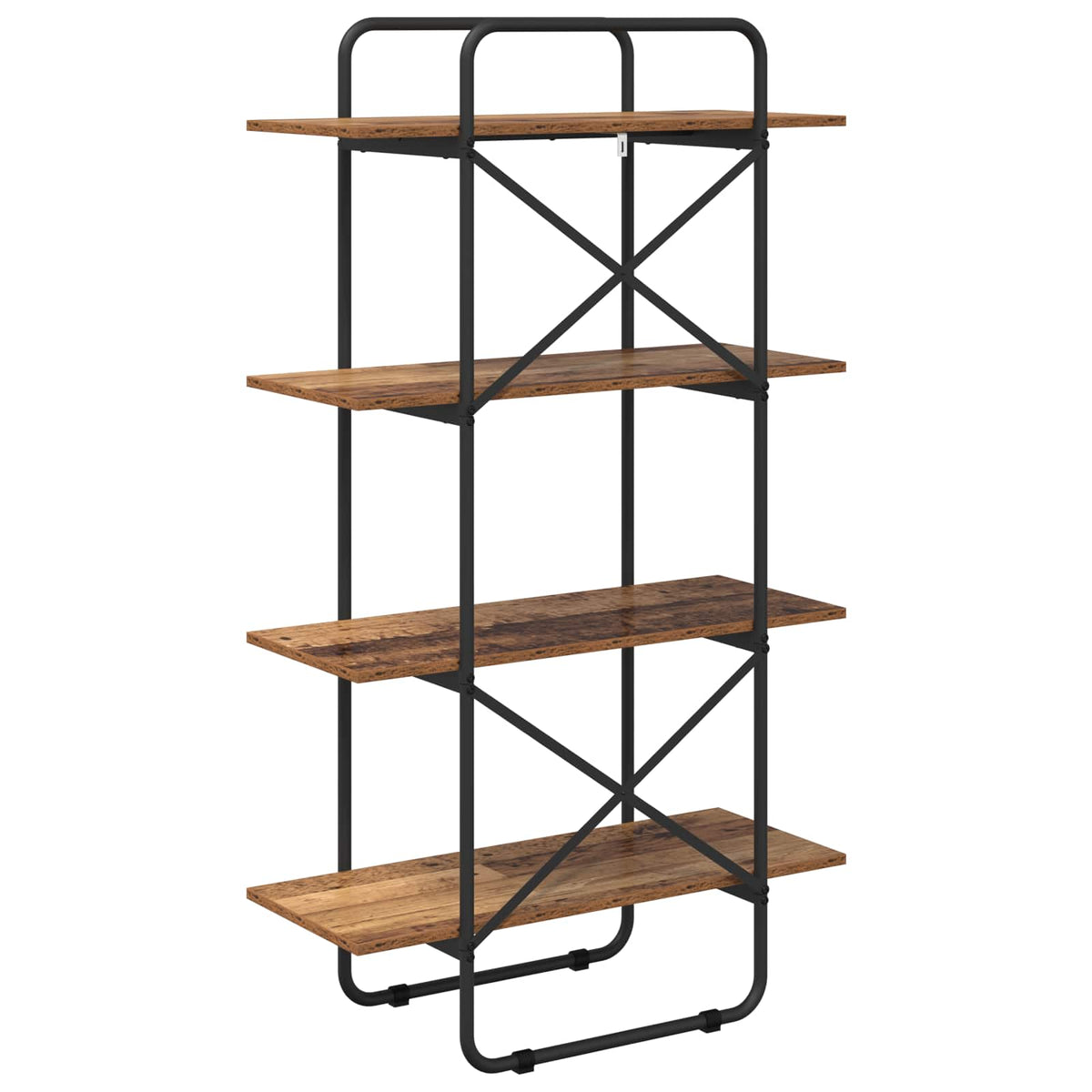 Boekenrek 4-laags 60 x 35 x 140 cm PB Eikenhout