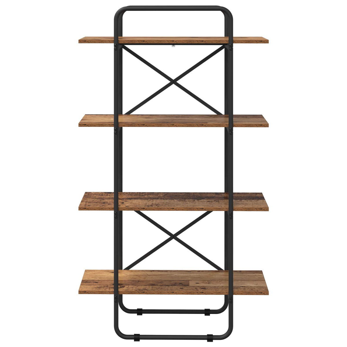Boekenrek 4-laags 60 x 35 x 140 cm PB Eikenhout