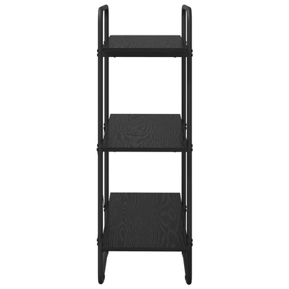 Boekenrek 3-laags 60 x 35 x 105 cm PB Zwart eiken