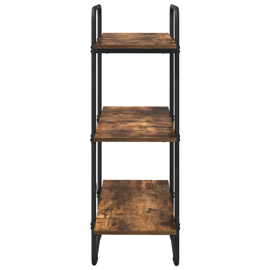 Boekenrek 3-laags 60 x 35 x 105 cm PB Gerookt eiken