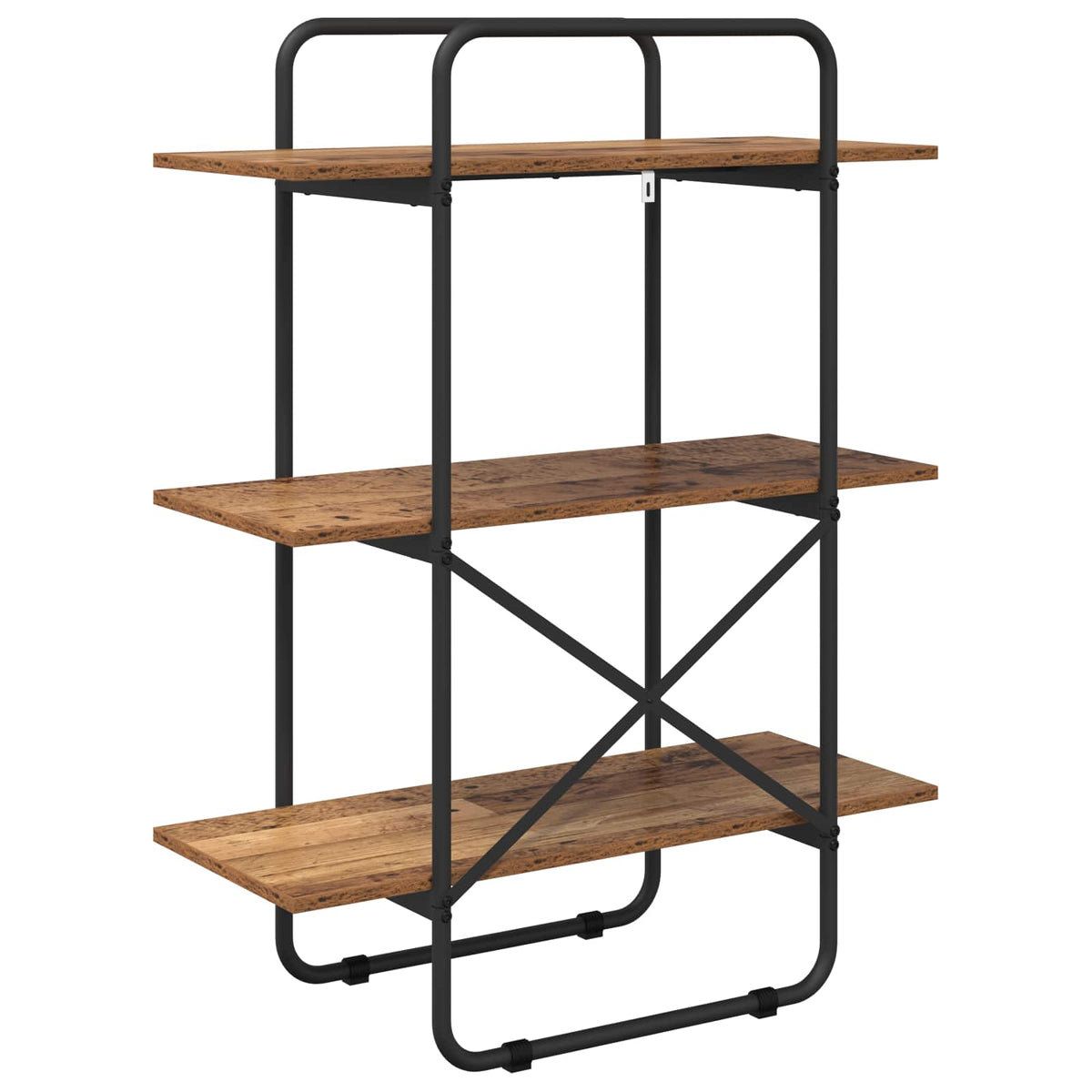 Boekenrek 3-laags 60 x 35 x 105 cm PB Eikenhout