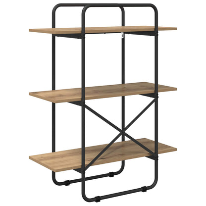 Boekenrek 3-laags 60 x 35 x 105 cm PB Artisanaal eiken