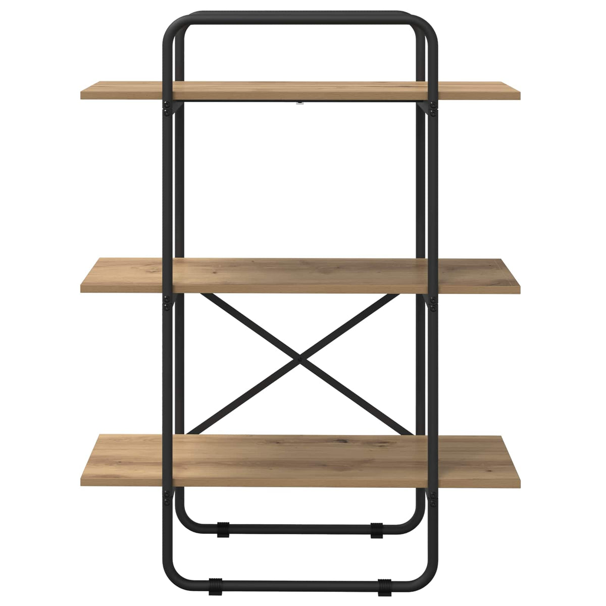 Boekenrek 3-laags 60 x 35 x 105 cm PB Artisanaal eiken