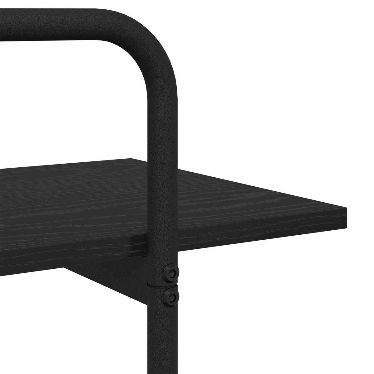 Boekenrek 2-laags 60 x 35 x 70 cm PB Zwart eiken