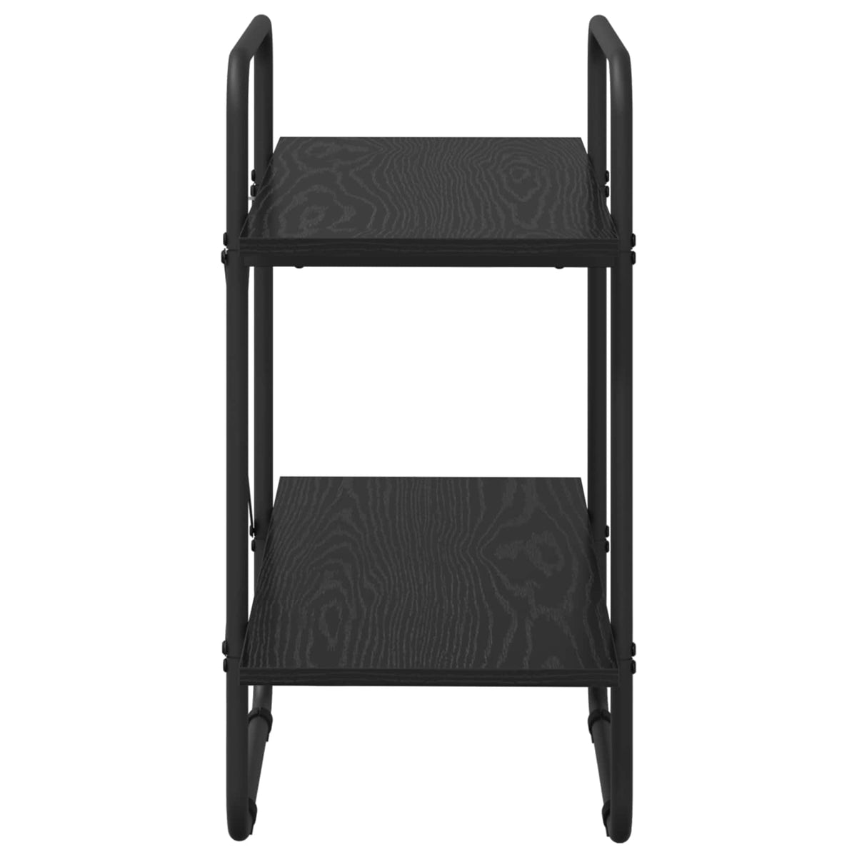 Boekenrek 2-laags 60 x 35 x 70 cm PB Zwart eiken