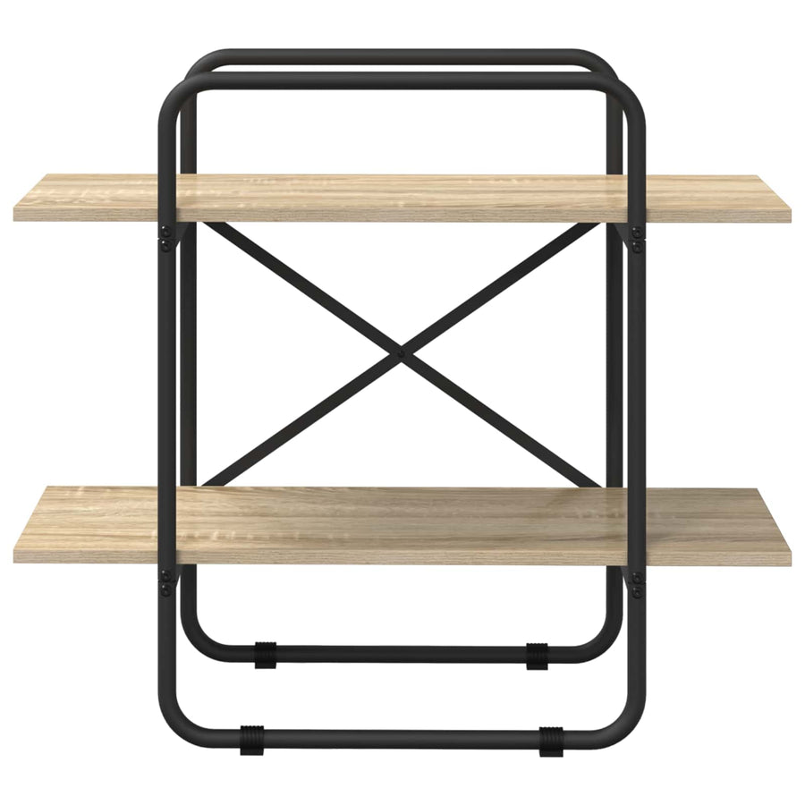 Boekenrek 2-laags 60 x 35 x 70 cm PB Sonoma Eiken