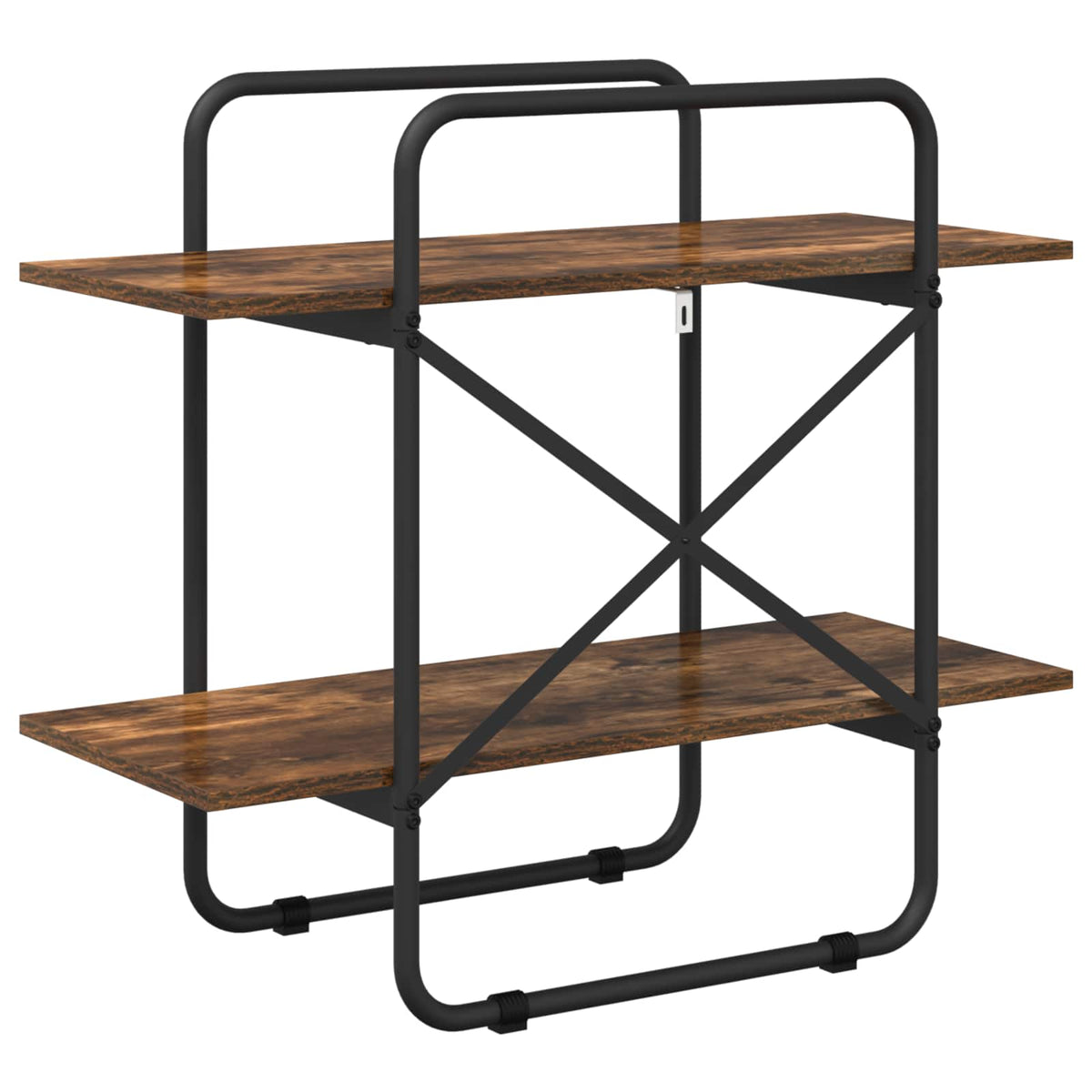 Boekenrek 2-laags 60 x 35 x 70 cm PB Gerookt eiken
