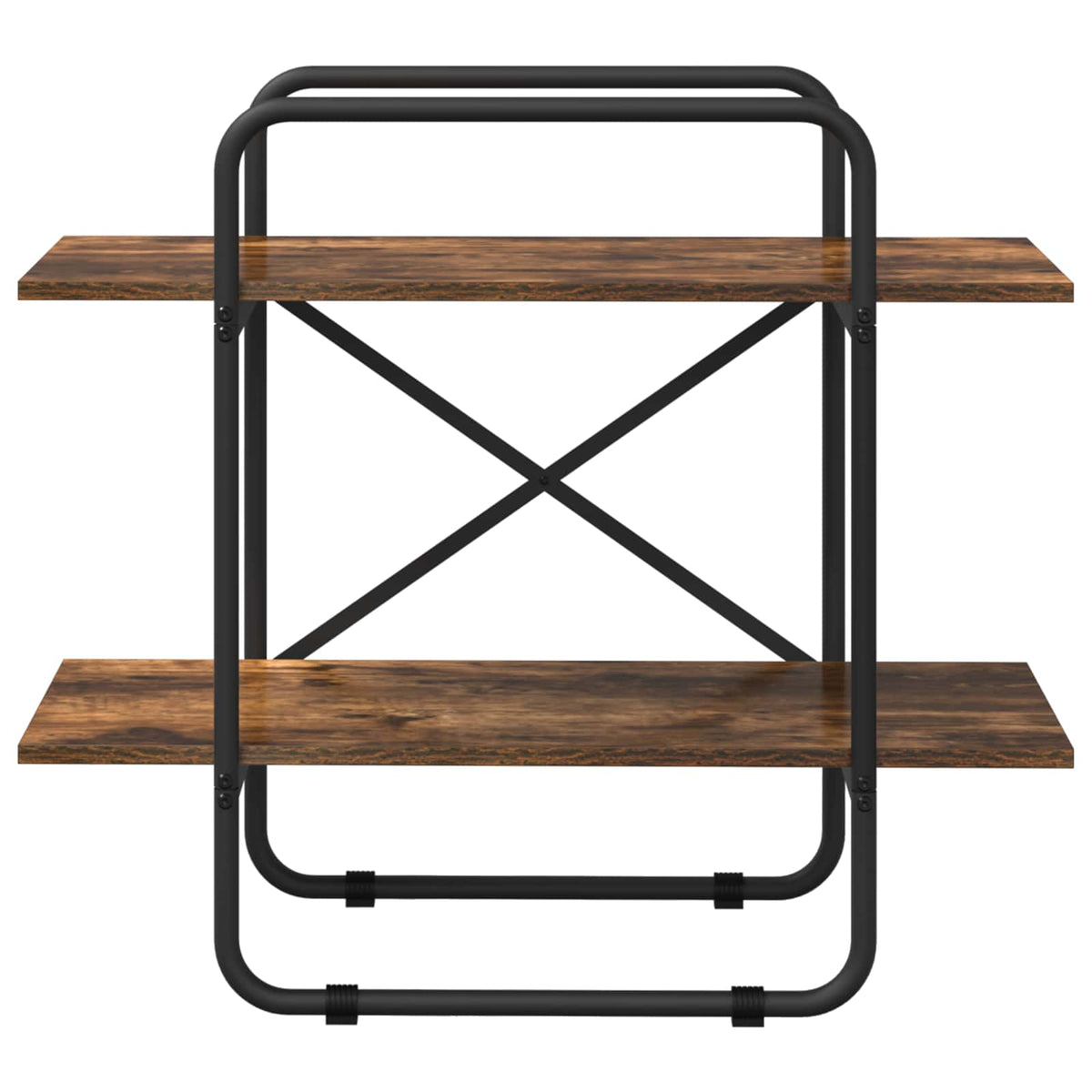 Boekenrek 2-laags 60 x 35 x 70 cm PB Gerookt eiken