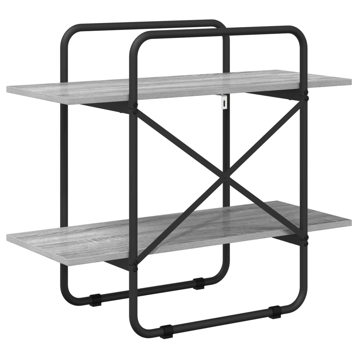 Boekenrek 2-laags 60 x 35 x 70 cm PB Grijs Sonoma
