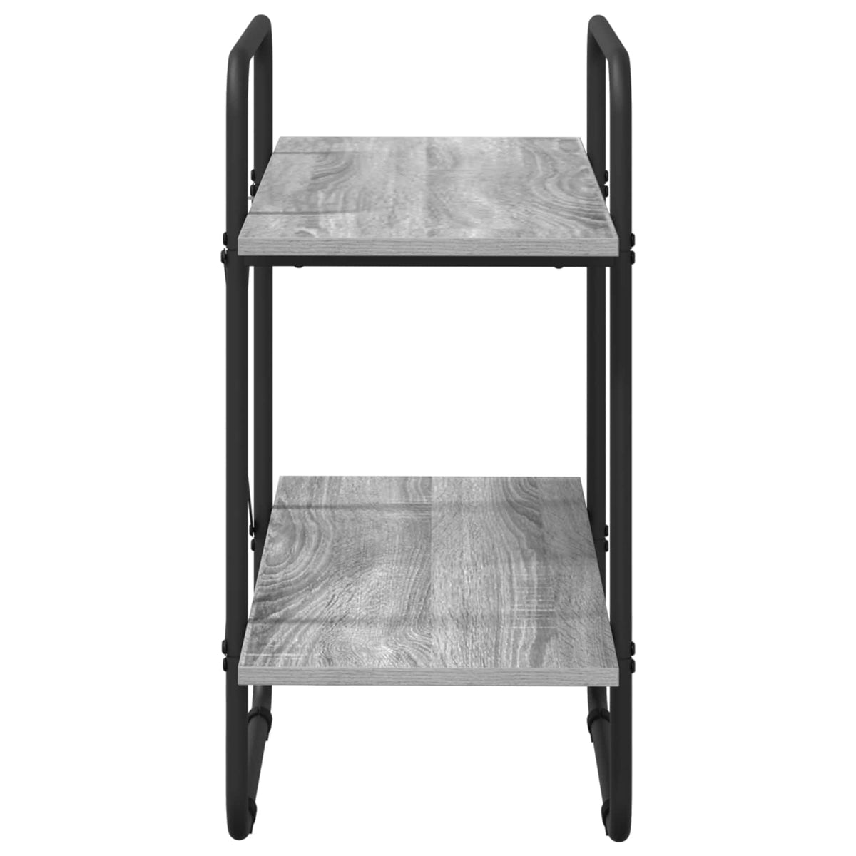 Boekenrek 2-laags 60 x 35 x 70 cm PB Grijs Sonoma