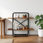 Boekenrek 60x35x70 cm PB eikenhout