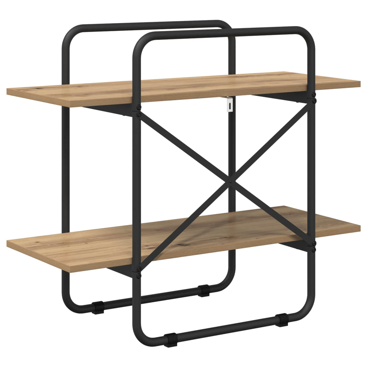 Boekenrek 2-laags 60 x 35 x 70 cm PB Artisanaal eiken