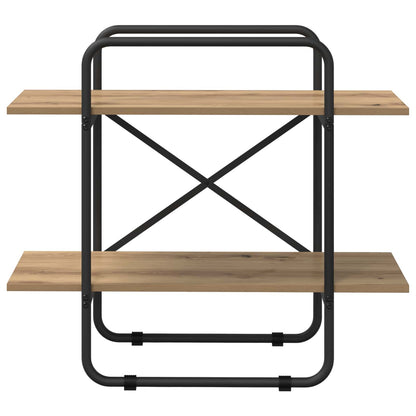 Boekenrek 2-laags 60 x 35 x 70 cm PB Artisanaal eiken