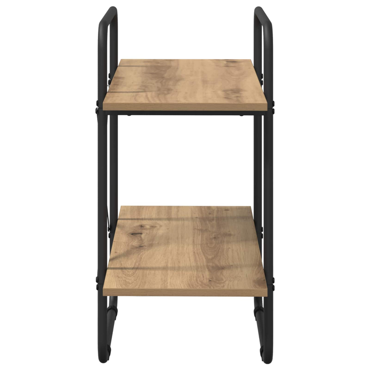 Boekenrek 2-laags 60 x 35 x 70 cm PB Artisanaal eiken