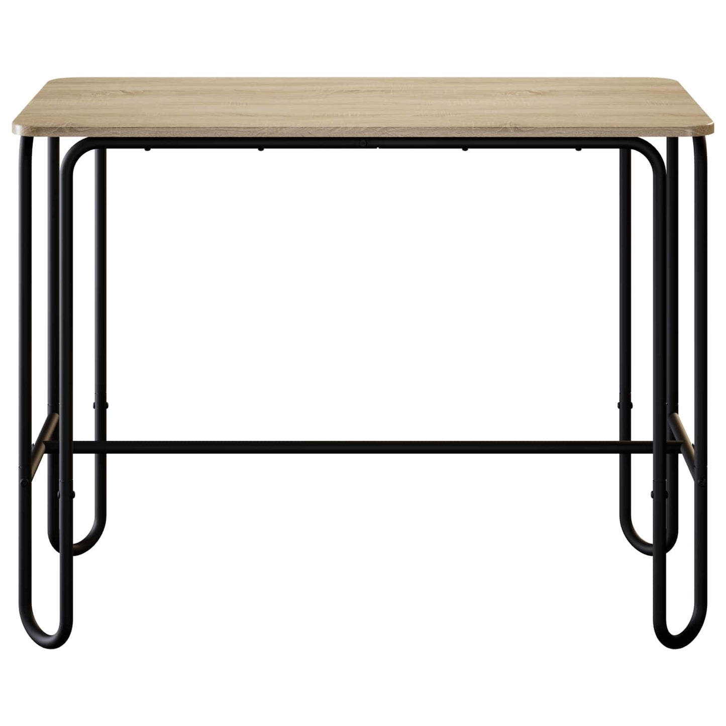 Eettafel 100 x 50 x 75 cm Bewerkt hout Sonoma Eiken Rechthoekig