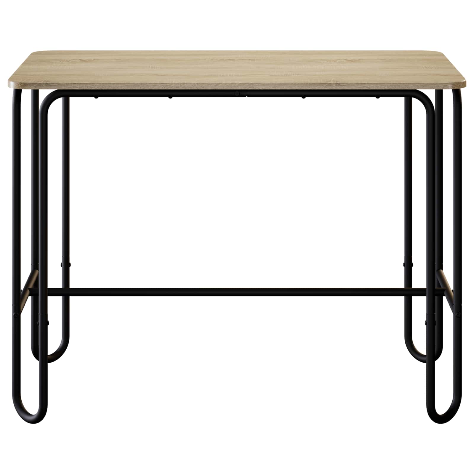 Eettafel 100 x 50 x 75 cm Bewerkt hout Sonoma Eiken Rechthoekig