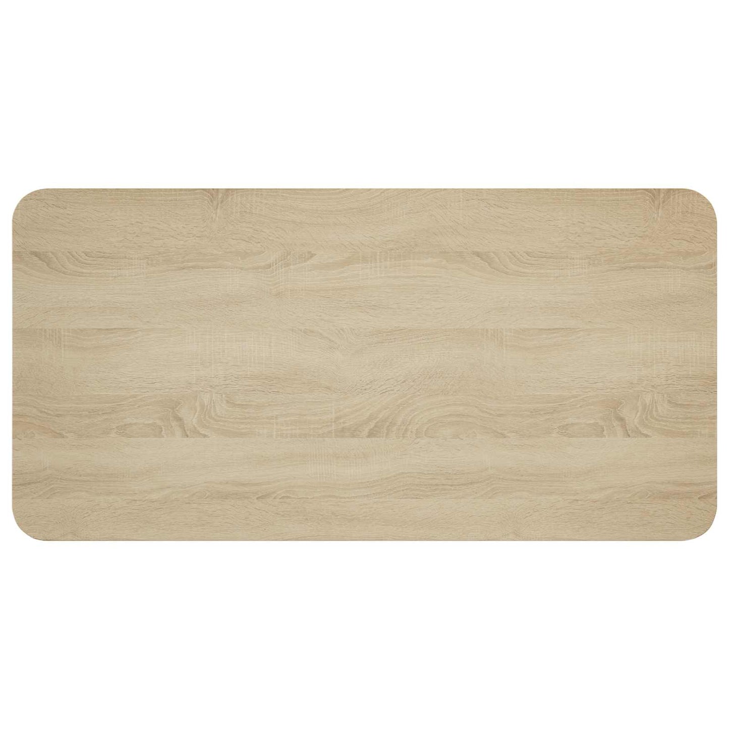 Eettafel 100 x 50 x 75 cm Bewerkt hout Sonoma Eiken Rechthoekig