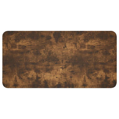 Eettafel 100 x 50 x 75 cm Bewerkt hout Gerookt eiken