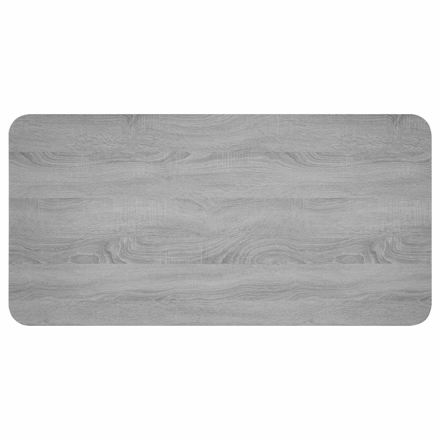 Eettafel 100 x 50 x 75 cm Bewerkt hout Grijs Sonoma Rechthoekig