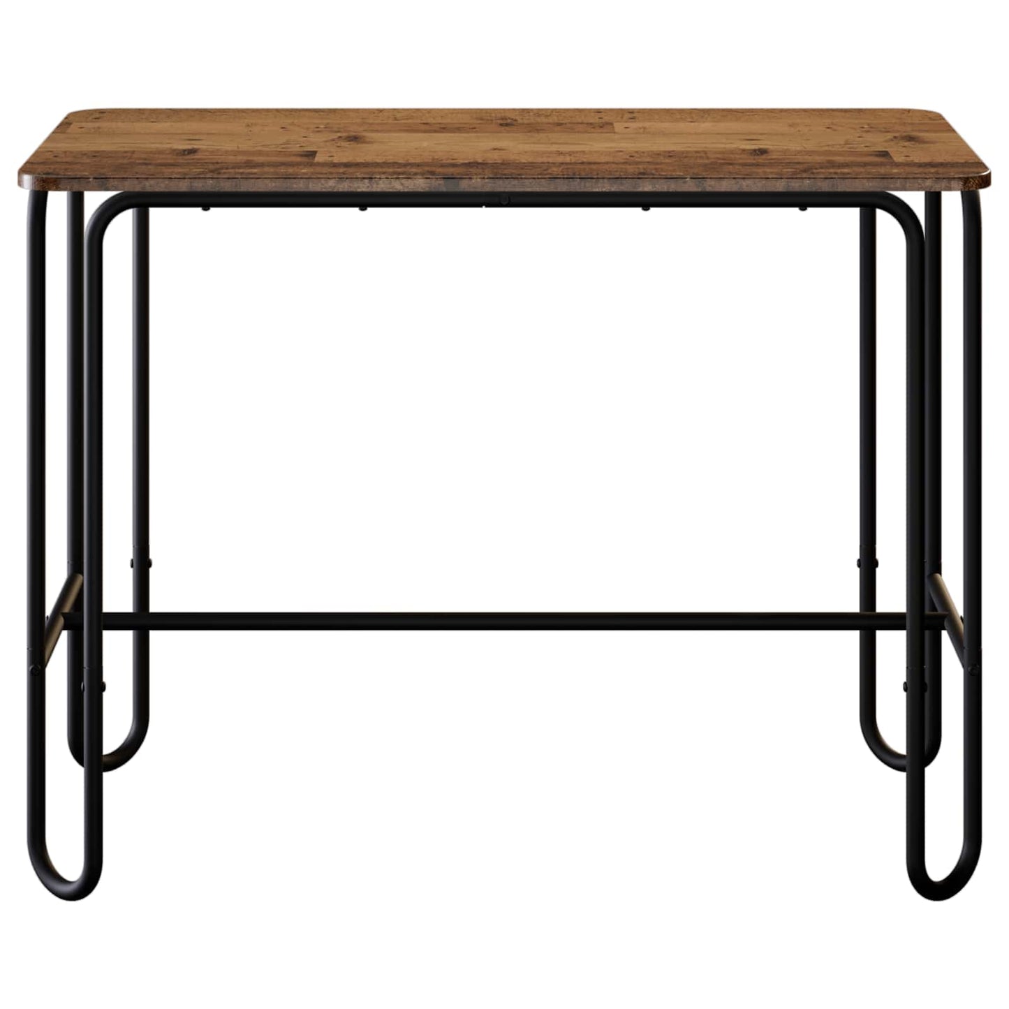 Eettafel 100 x 50 x 75 cm Bewerkt hout Oud hout Rechthoekig