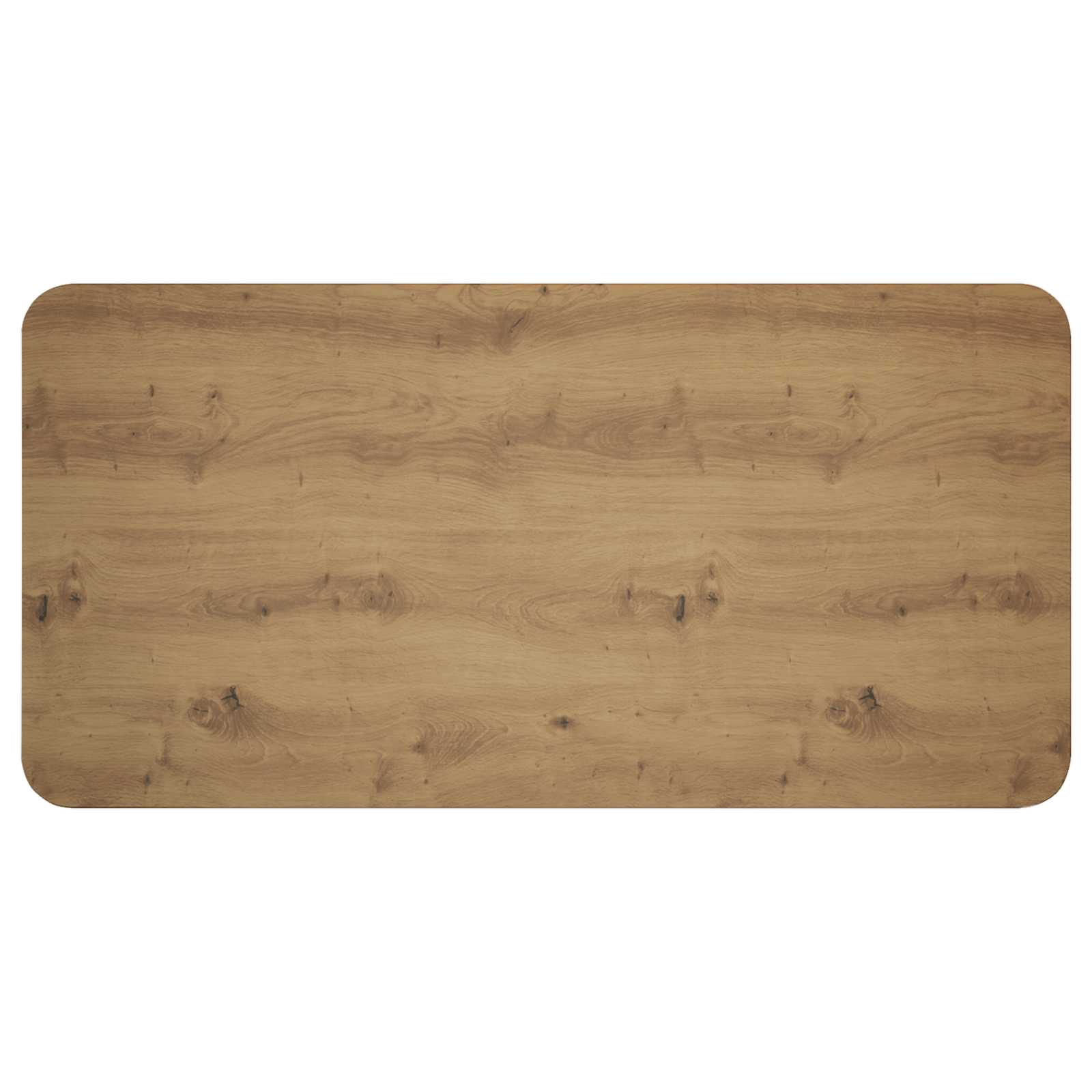 Eettafel 100 x 50 x 75 cm Bewerkt hout Artisanaal eiken