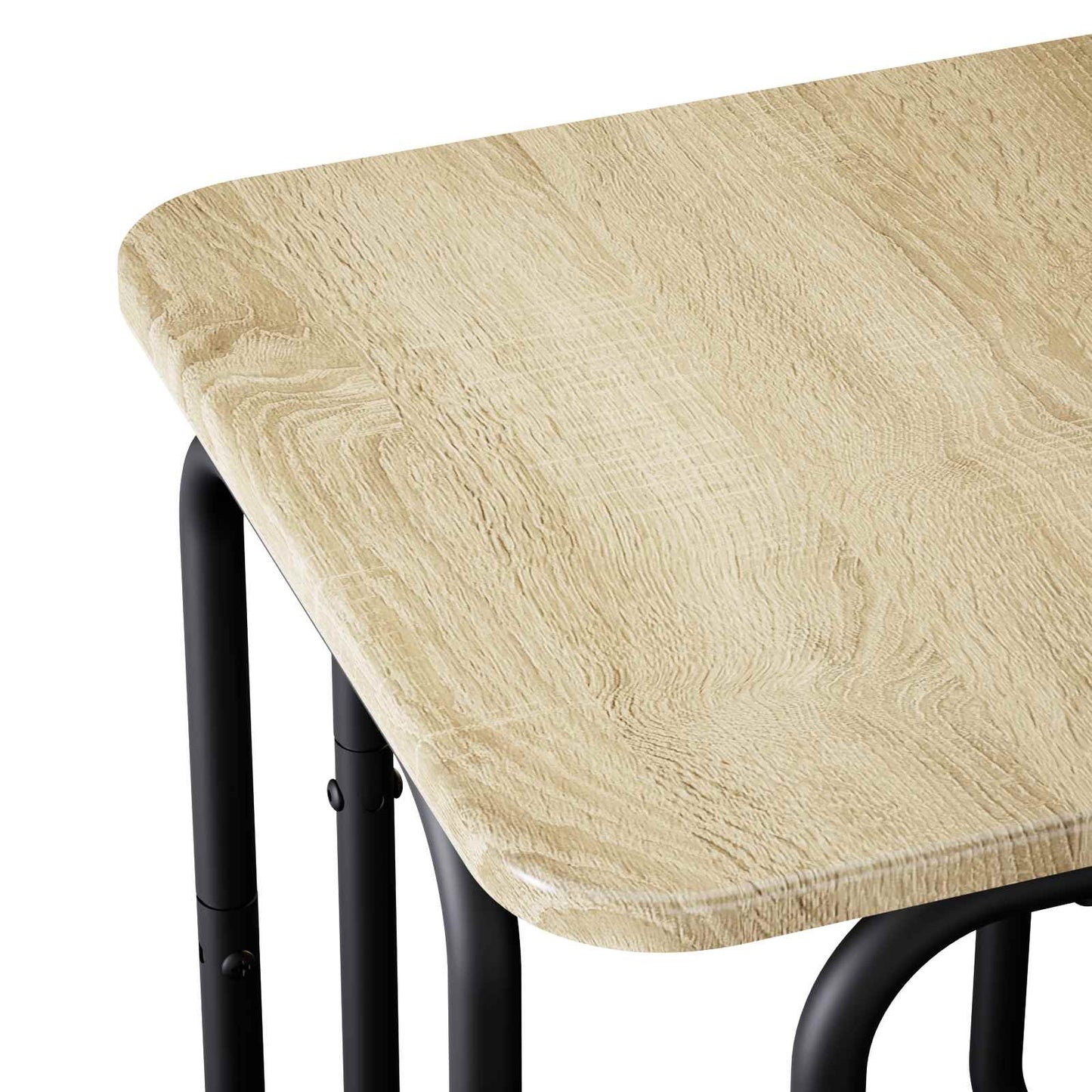 Salontafel Sonoma Eiken 40 x 40 x 45 cm Bewerkt hout